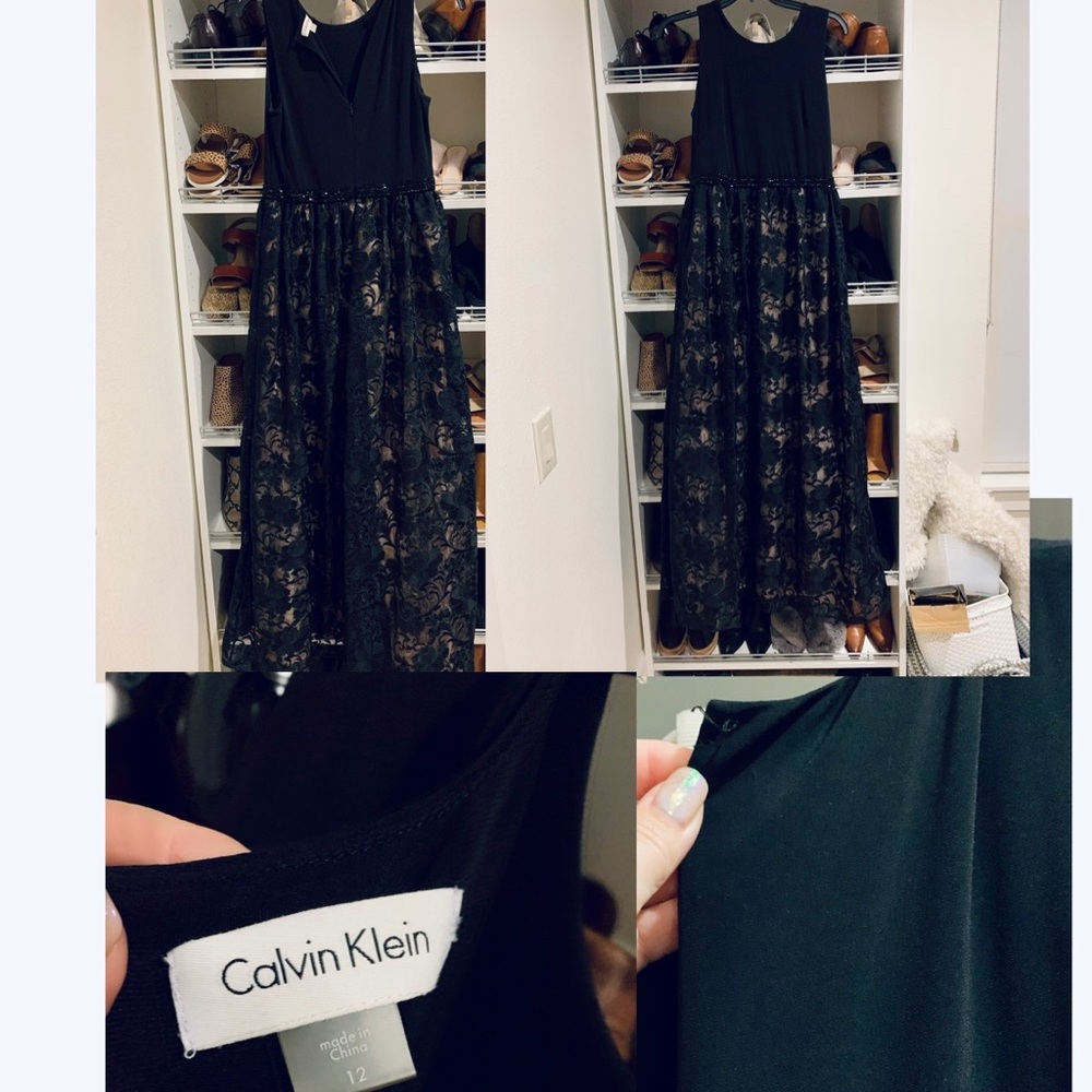 Calvin Klein formal dress